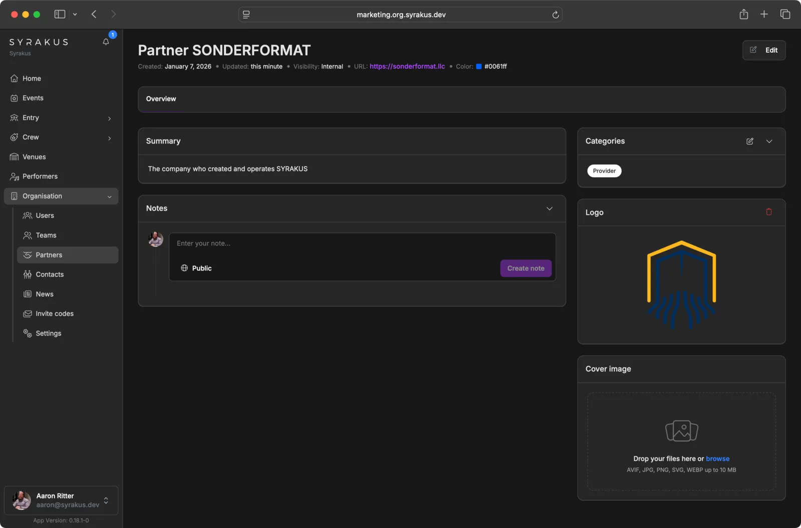 Partner Detail