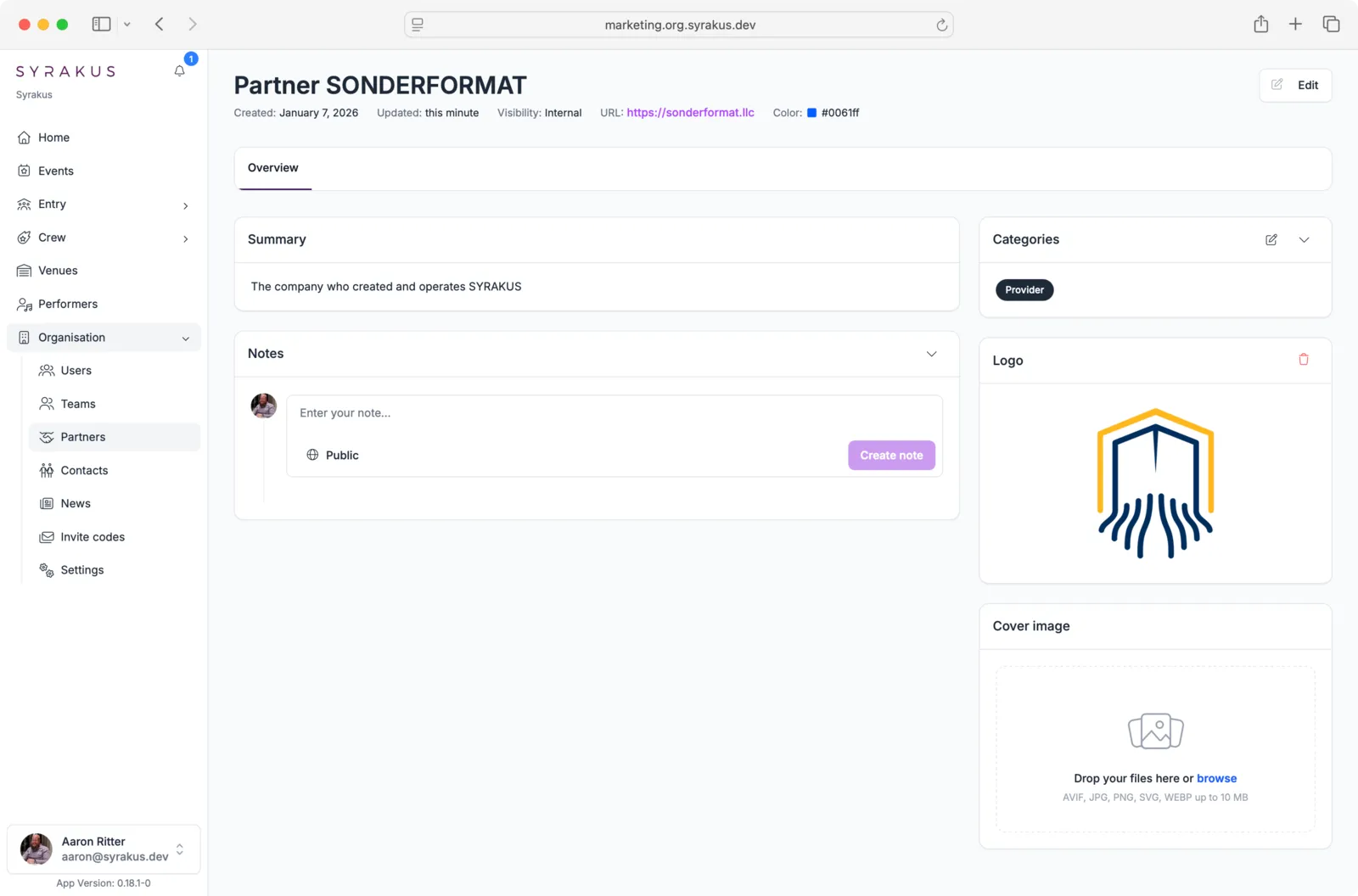 Partner Detail